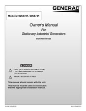 Generac Power Systems 0065781 Owner's Manual