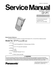 Panasonic CFP1S3BZZ3M - HANDHELD COMPUTER Service Manual