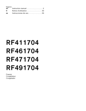Gaggenau RF471704 Instruction Manual