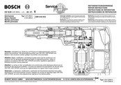 Bosch GBH 8 DCE Repair Instructions