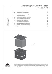 Jøtul 341280 Installation And Operating Instructions Manual