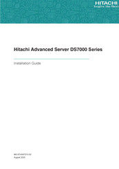 Hitachi DS7000 Series Installation Manual