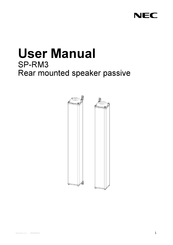 Nec SP-RM3 User Manual