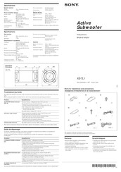 Sony XS-TL1 Instructions