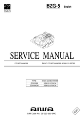 Aiwa ZD5GNM Service Manual