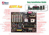 AOpen AX4PE Max Easy Installation Manual
