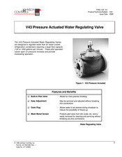 Johnson Controls V43CT-3 Product/Technical Bulletin