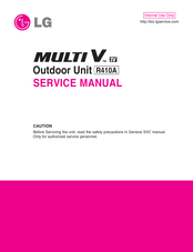 LG MULTI V IV ARNU12GCEU2 Service Manual