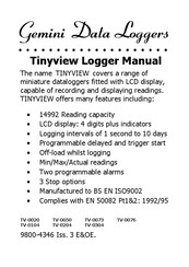 Gemini Tinyview TV-0304 Manual
