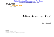 Fluke MicroScanner Pro User Manual