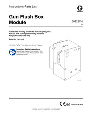 Graco Gun Flush Box Module Instructions-Parts List Manual