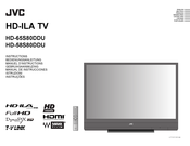 JVC HD-ILA TV HD-65S80DDU Instructions Manual
