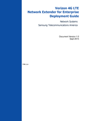 Samsung Verizon 4G LTE Network Extender Enterprise Deployment Manual