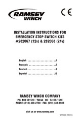 Ramsey Electronics 282068 Installation Instructions Manual