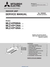 Mitsubishi Electric MLZ-KP12NA Service Manual