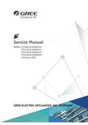 Gree GTH(24)CB-K6DNA2A/I Service Manual