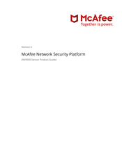 Mcafee NS Series Product Manual