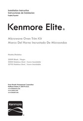 Kenmore 22003 Installation Instruction