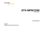 Fluke DTX-MFM User Manual