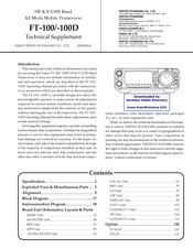 Yaesu FT-100 Micro Mobile Technical Supplement