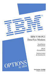 IBM V.90 PCI Installation Instruction
