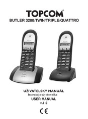 Topcom BUTLER 3200 Triple User Manual