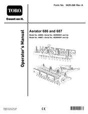 Toro 687 Operator's Manual