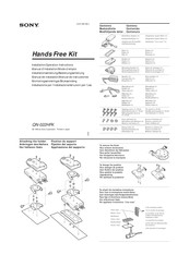 Sony QN-022HFK Installation & Operation Instructions