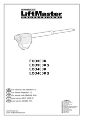 Chamberlain LiftMaster Professional ECO300KS Manual