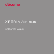 Sony XPERIA Ace Instruction Manual