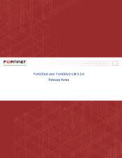 Fortinet FortiDDoS 2000B-USG Release Notes