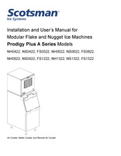 Scotsman NS1322 Installation And User Manual