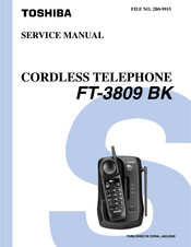 Toshiba FT-3809 BK Service Manual