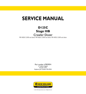 New Holland D125C LT Service Manual