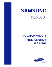 Samsung NX-308 Programming & Installation Manual