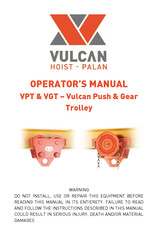 Vulcan-Hart VPT Operator's Manual