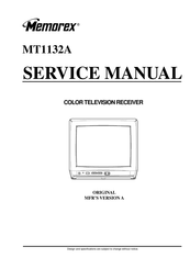Memorex MT1132A Service Manual