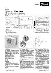 Danfoss Optyma Slim Pack OP-LPQE Instructions Manual