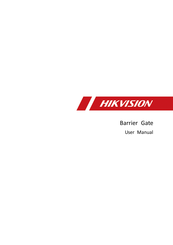 HIKVISION Barrier gate User Manual