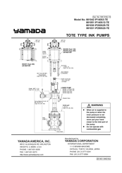 Yamada TOTE IP140S3-TE Manual