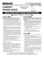 Broan BWS2304SS Instructions Manual