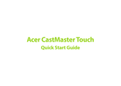 Acer CastMaster Touch Quick Start Manual
