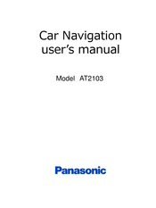 Panasonic AT2103 User Manual