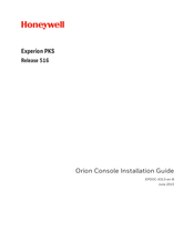 Honeywell Experion Orion Console Installation Manual