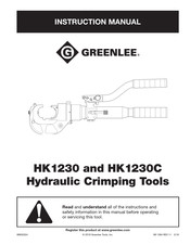 Greenlee HK1230 Instruction Manual