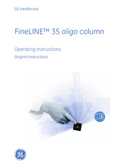 GE FineLINE 35 oligo Operating Instructions Manual