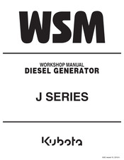 Kubota WSM J Series Workshop Manual