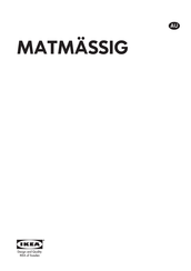 IKEA MATMASSIG 503.688.40 Manual