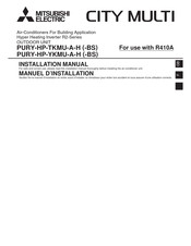 Mitsubishi Electric PURY-HP96YKMU-A-H Installation Manual