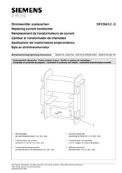 Siemens 3WX3642-2CB00 Operating Instructions Manual